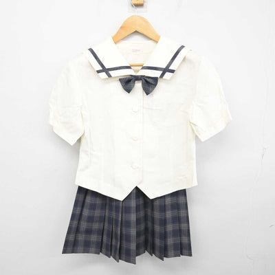 【中古】岡山県 岡山南高等学校/旧制服 女子制服 3点 (セーラー服・スカート) sf077979