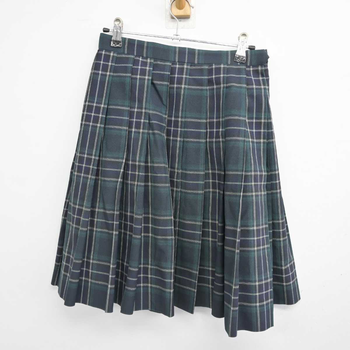 【中古】東京都 文京学院大学女子高等学校 女子制服 3点 (スカート) sf077982