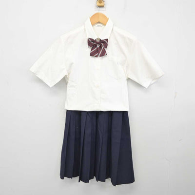 【中古】東京都  吉祥女子中学校 女子制服 3点 (シャツ・スカート) sf077987