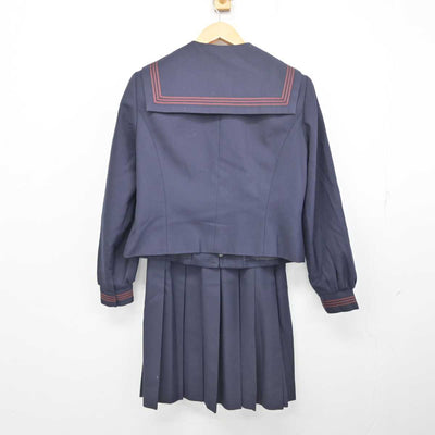 【中古】東京都 富士高等学校 女子制服 3点 (セーラー服・スカート) sf077989