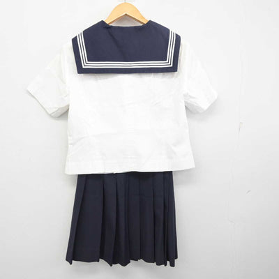 【中古】東京都 富士高等学校 女子制服 2点 (セーラー服・スカート) sf077990