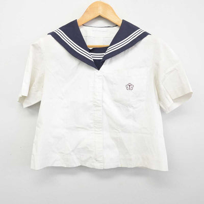 【中古】東京都 富士高等学校 女子制服 2点 (セーラー服・スカート) sf077991