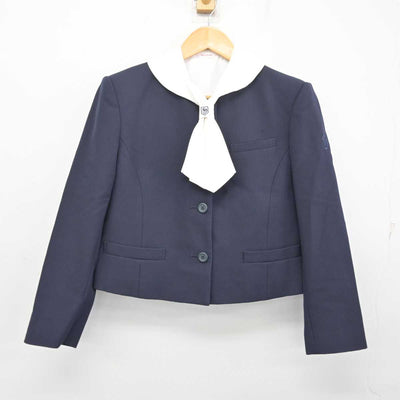 【中古】佐賀県 佐賀清和高等学校 女子制服 2点 (ブレザー・ブラウス) sf078014