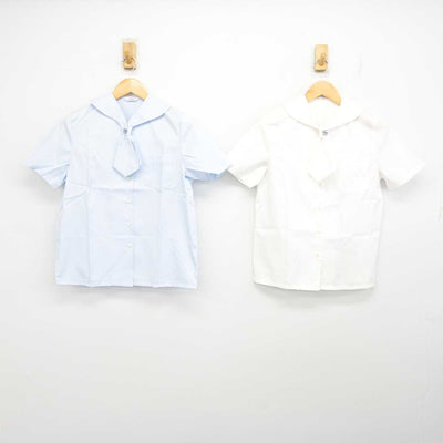 【中古】佐賀県 佐賀清和高等学校 女子制服 2点 (シャツ) sf078016