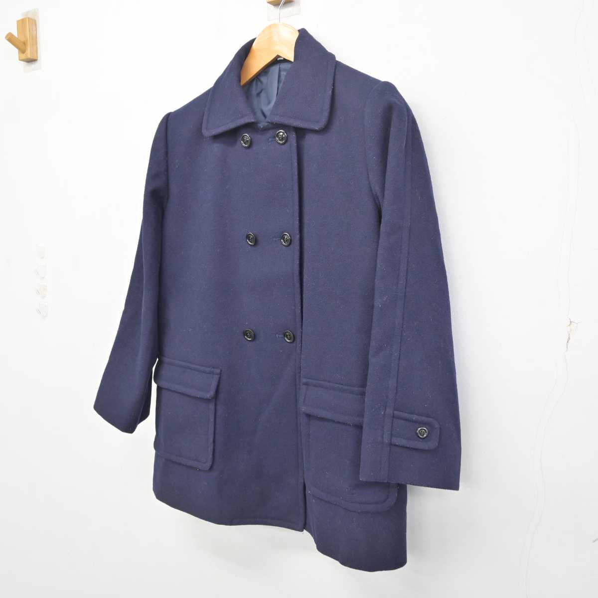 【中古】佐賀県 佐賀清和中学校 女子制服 1点 (コート) sf078017