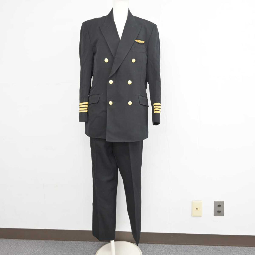 中古】 日本航空（JAL）/パイロット制服 男子制服 4点 (ブレザー・ズボン・その他アイテム) sf078020 | 中古制服通販パレイド