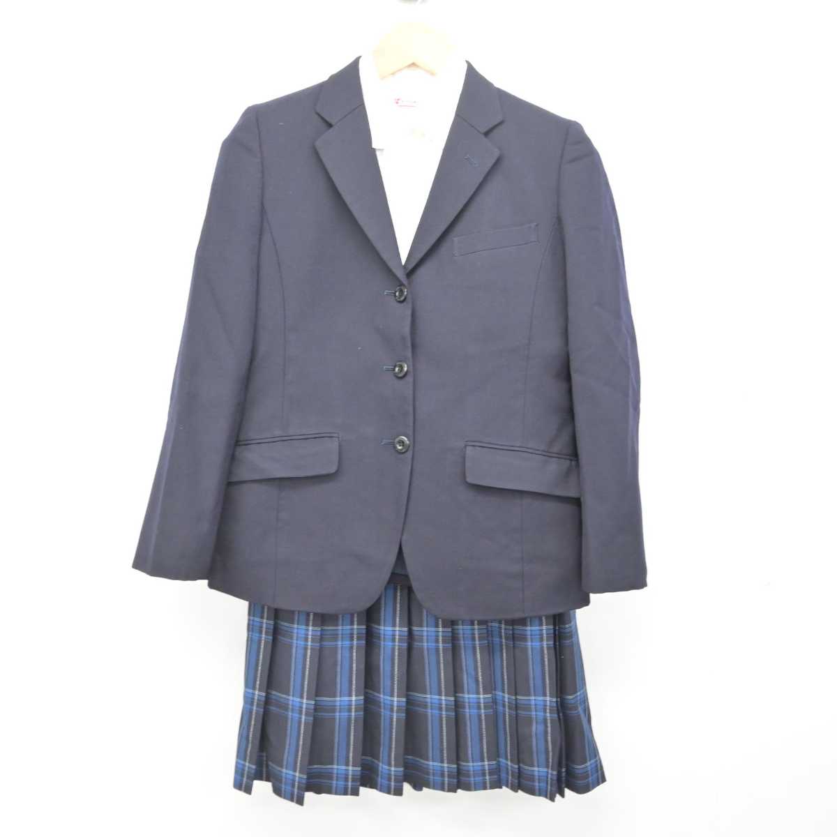 【中古】東京都 東京家政大学附属女子高等学校 女子制服 4点 (ブレザー・シャツ・スカート) sf078021