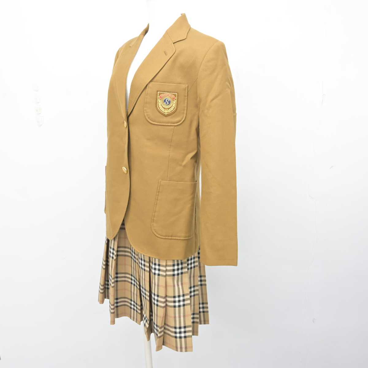 【中古】千葉県 志學館高等部 女子制服 2点 (ブレザー・スカート) sf078024