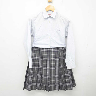 【中古】北海道 北海道札幌南陵高等学校 女子制服 2点 (シャツ・スカート) sf078035