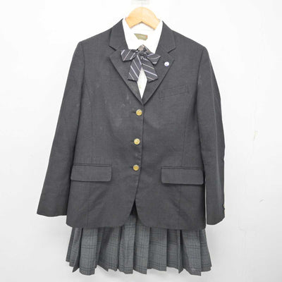 【中古】埼玉県 草加高等学校 女子制服 5点 (ブレザー・シャツ・スカート) sf078045