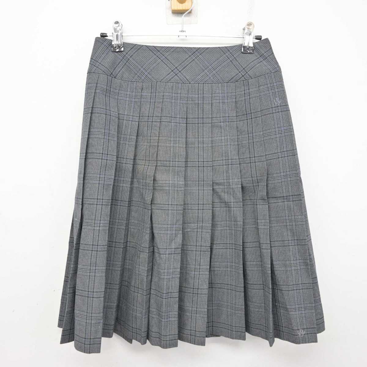 【中古】埼玉県 草加高等学校 女子制服 5点 (ブレザー・シャツ・スカート) sf078045