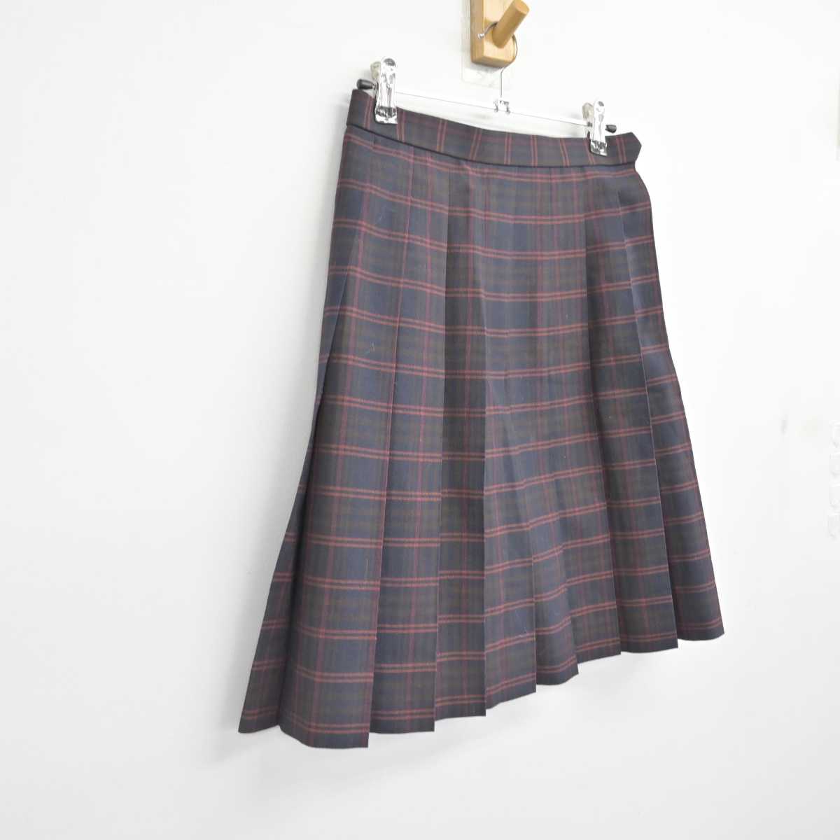 【中古】京都府 久御山中学校 女子制服 2点 (スカート・スカート) sf078060