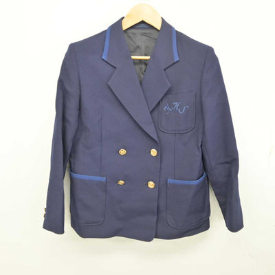 【中古】神奈川県 白山高等学校 女子制服 3点 (ブレザー・スカート) sf078065