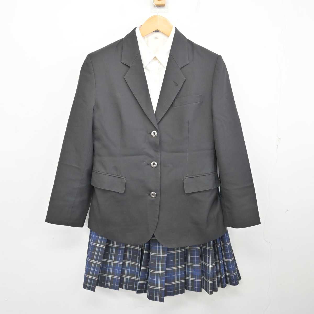 【中古】東京都 白梅学園高等学校 女子制服 3点 (ブレザー・シャツ・スカート) sf078075