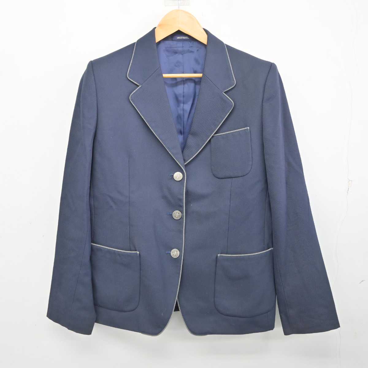 【中古】静岡県 沼津高等学校・中等部 女子制服 3点 (ブレザー・スカート) sf078081