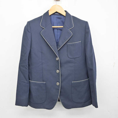 【中古】静岡県 沼津高等学校・中等部 女子制服 2点 (ブレザー・スカート) sf078082