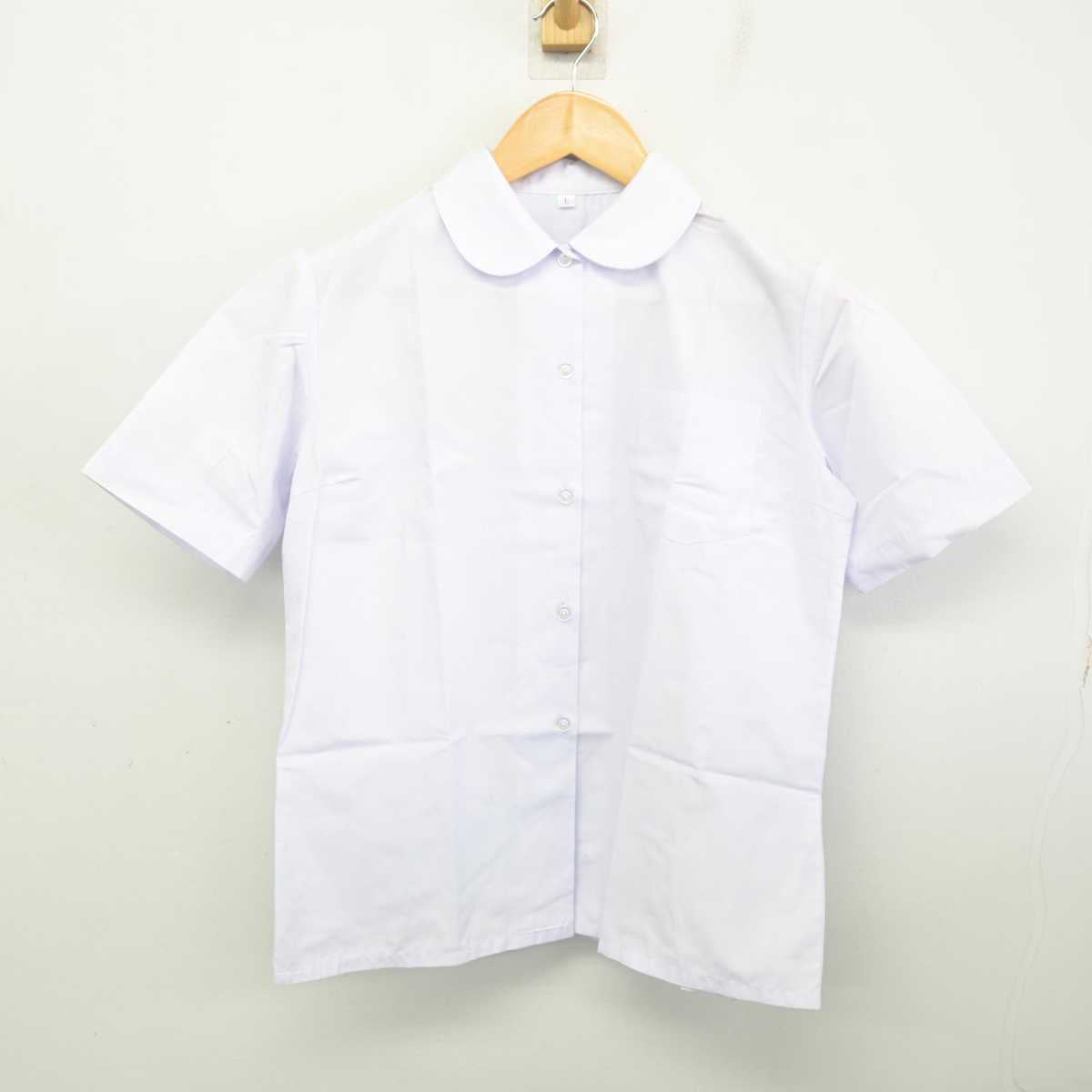 【中古】栃木県 雀宮中学校 女子制服 2点 (シャツ・スカート) sf078087