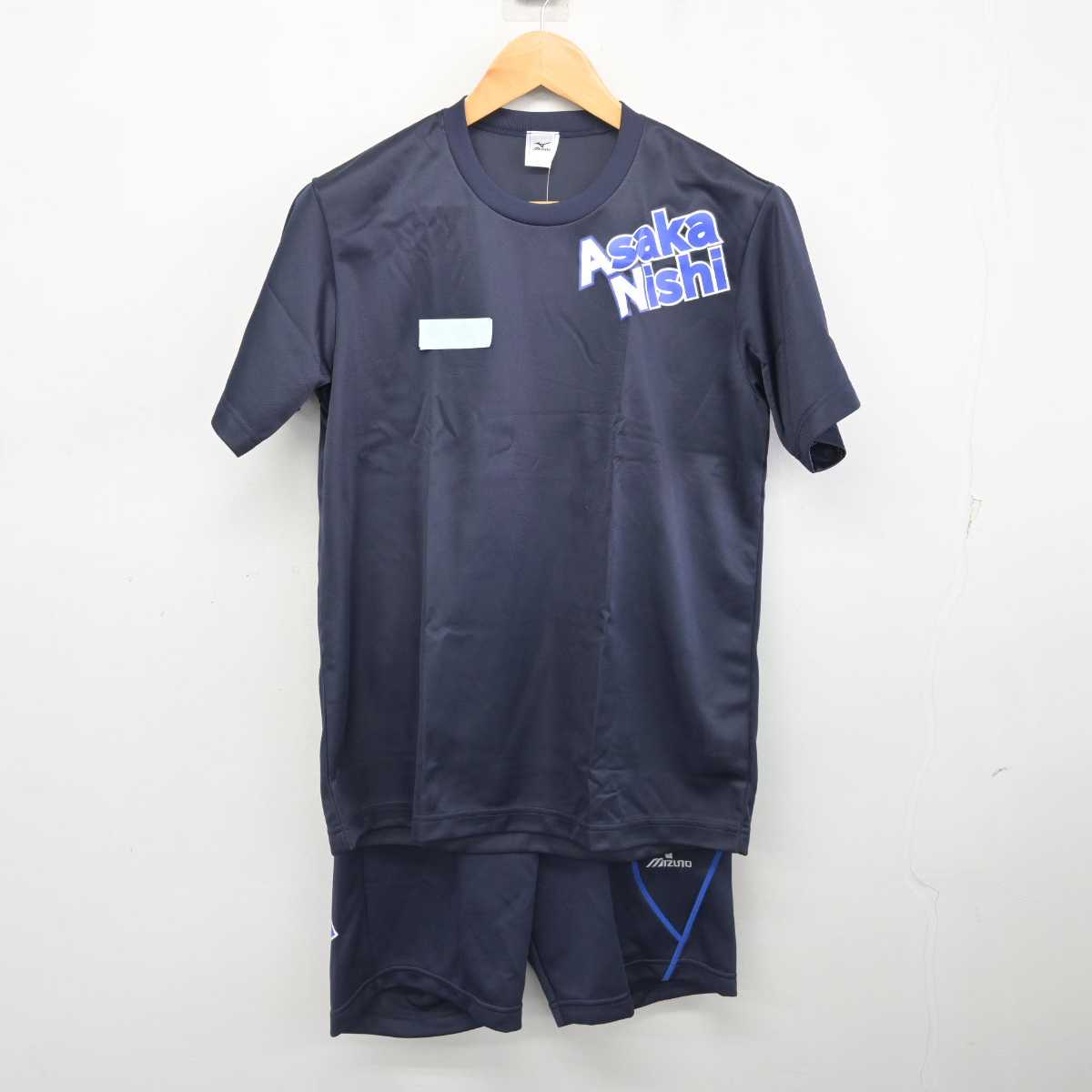 【中古】埼玉県 朝霞西高等学校 女子制服 2点 (体操服 上・体操服 下) sf078107