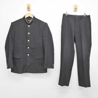 【中古】青森県 弘前市立第四中学校 男子制服 2点 (学ラン・ズボン) sf078115