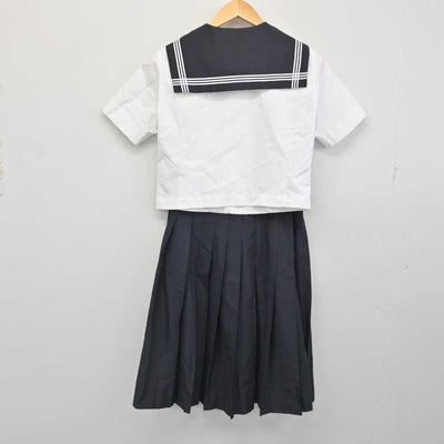 【中古】広島県 三原高等学校 女子制服 2点 (セーラー服・スカート) sf078118