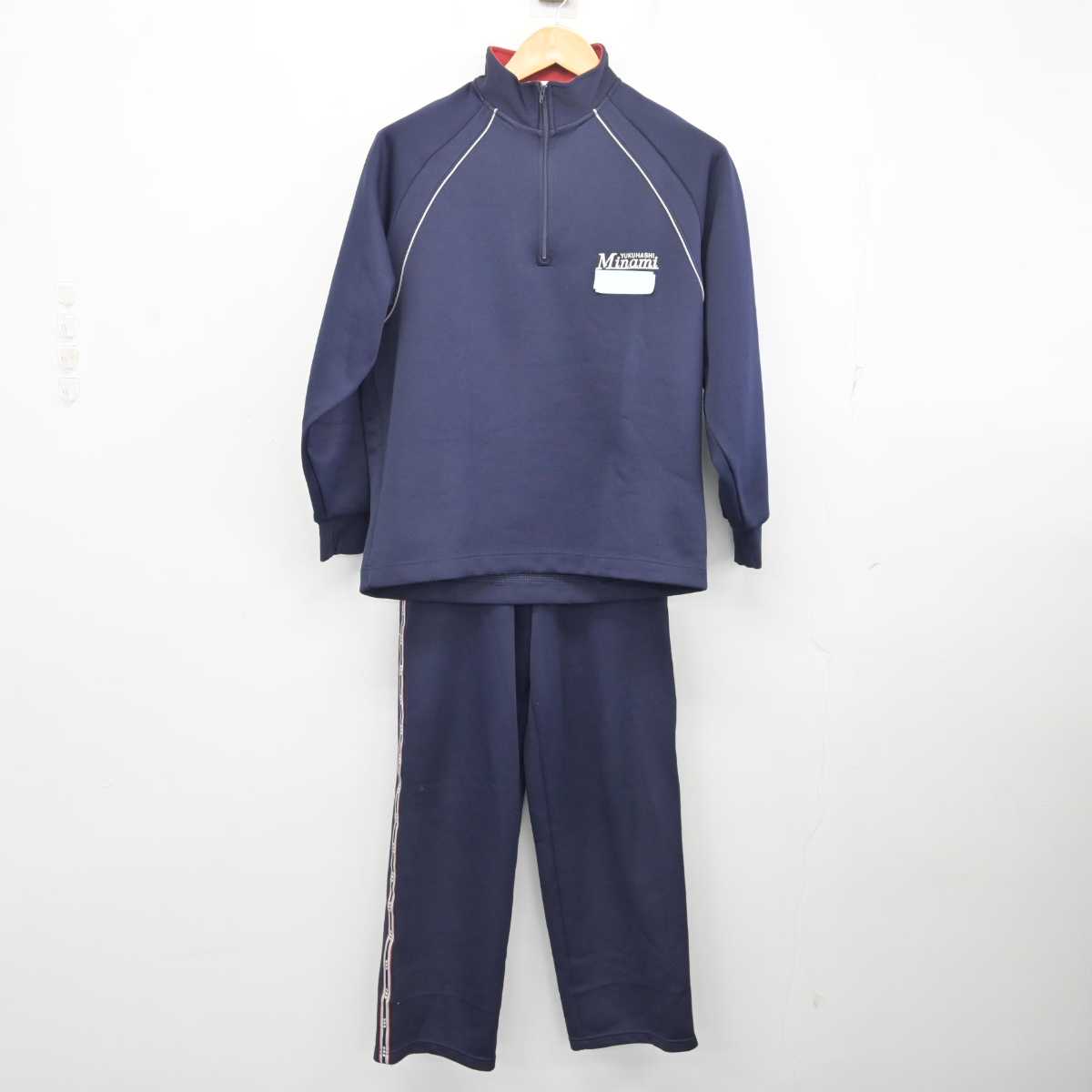 【中古】福岡県 行橋南小学校 女子制服 2点 (ジャージ 上・ジャージ 下) sf078122