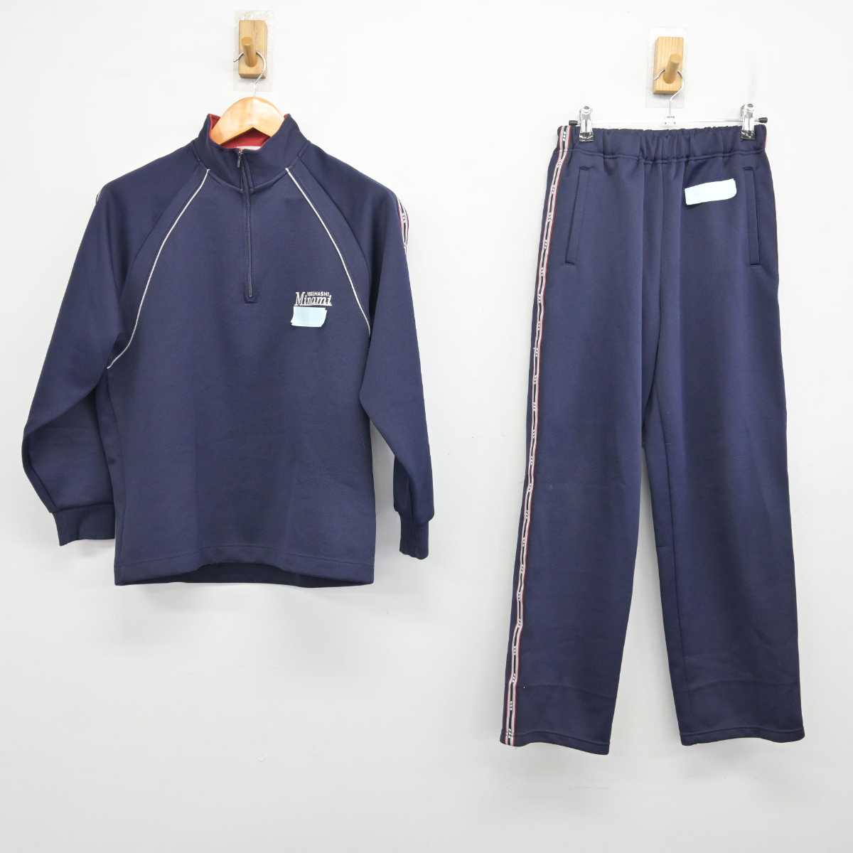 【中古】福岡県 行橋南小学校 女子制服 2点 (ジャージ 上・ジャージ 下) sf078122