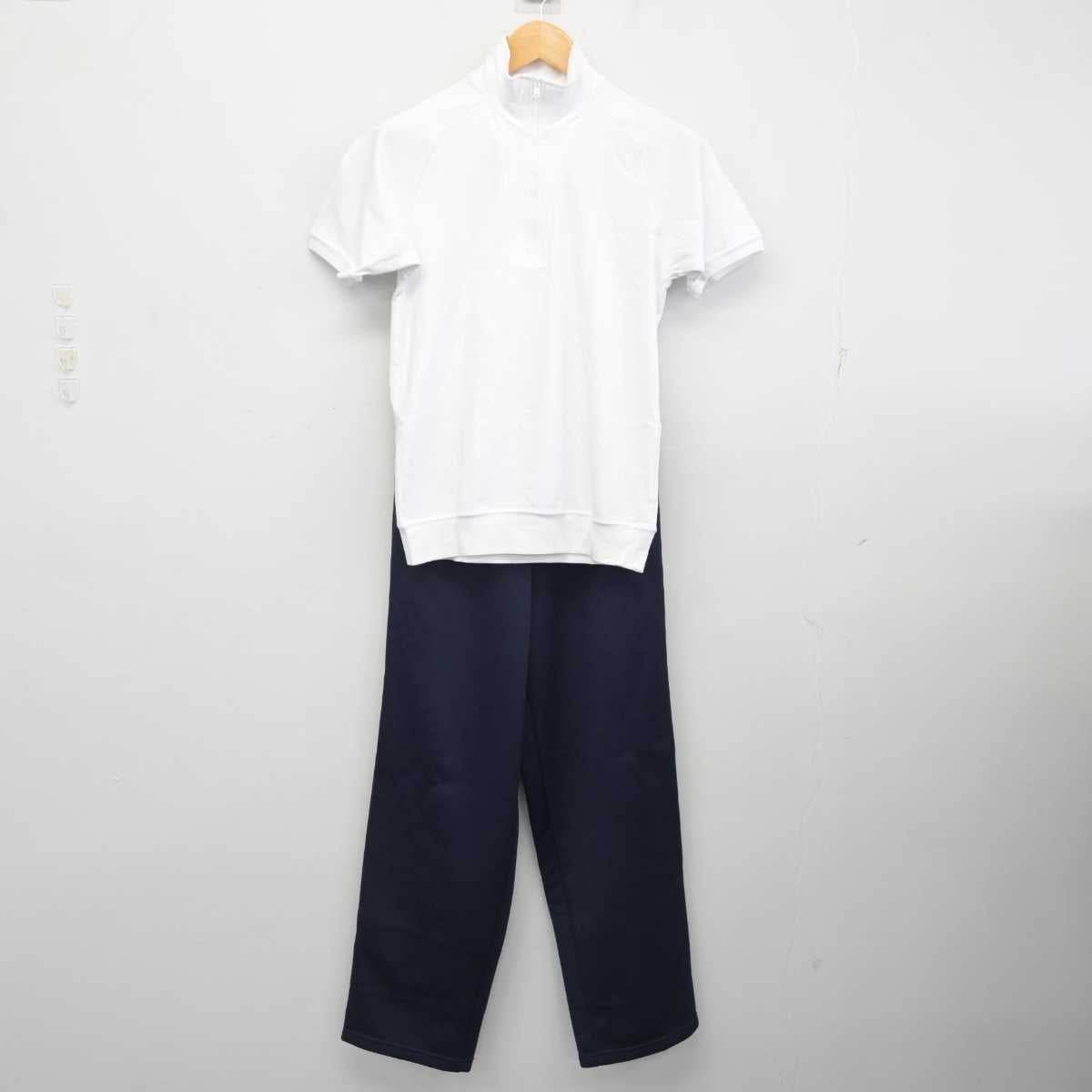 【中古】福岡県 行橋南小学校 女子制服 3点 (ジャージ 上・体操服 上・ジャージ 下) sf078123