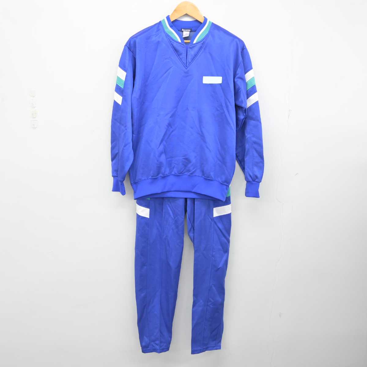 【中古】広島県 尾道東高等学校 男子制服 2点 (ジャージ 上・ジャージ 下) sf078129