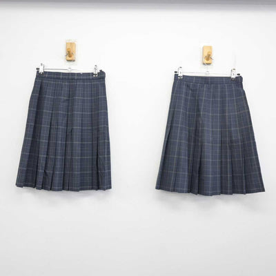 【中古】京都府 堀川高等学校 女子制服 4点 (ブレザー・スカート) sf078135