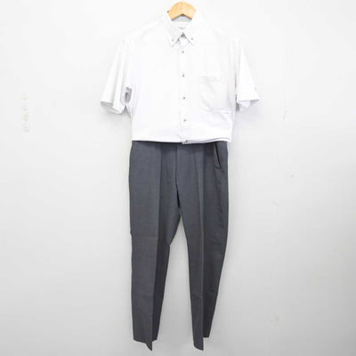 【中古】福岡県 福岡工業大学附属城東高等学校 男子制服 2点 (シャツ・ズボン) sf078137