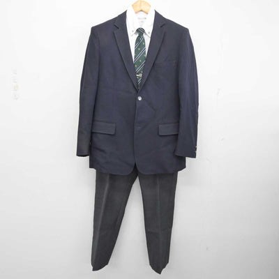 【中古】福岡県 福岡工業大学附属城東高等学校 男子制服 4点 (ブレザー・シャツ・ズボン) sf078143