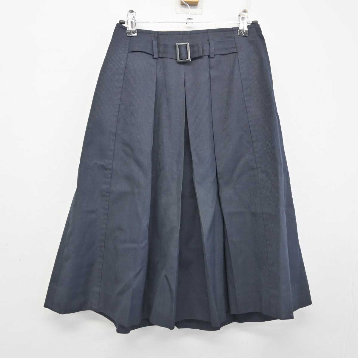 【中古】長崎県 佐世保工業高等学校 女子制服 3点 (ブレザー・ニットベスト・スカート) sf078146