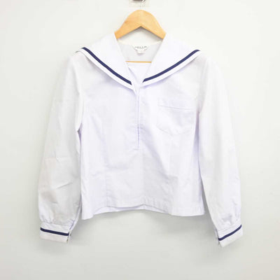 【中古】石川県 白山市立北辰中学校 女子制服 2点 (セーラー服) sf078167