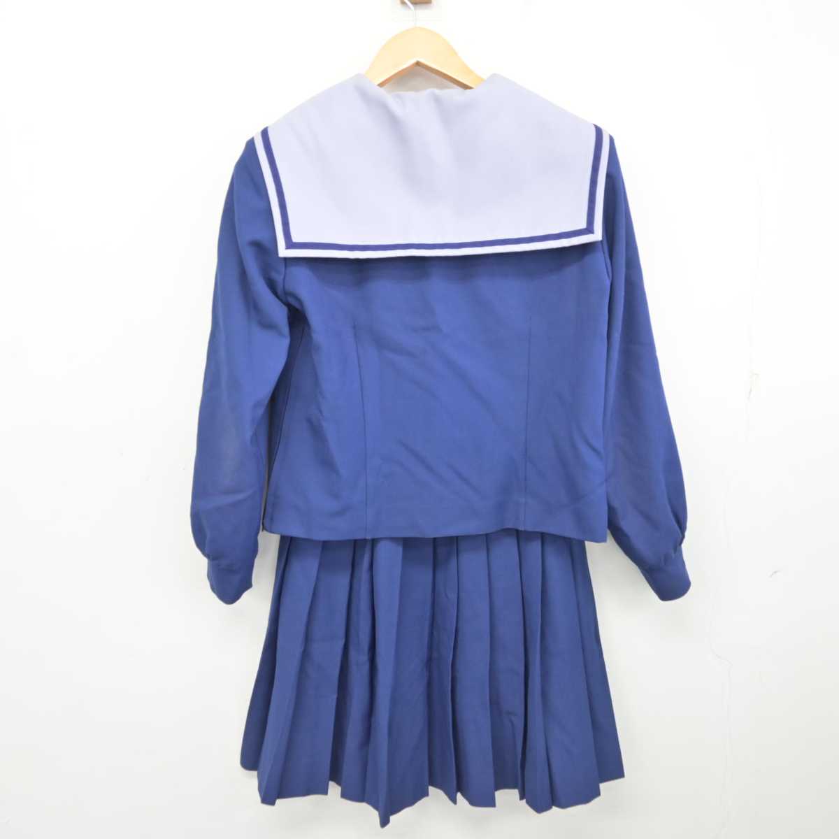 【中古】石川県 白山市立北辰中学校 女子制服 3点 (セーラー服・スカート) sf078168