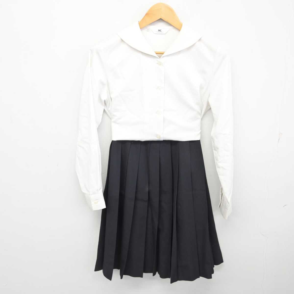 【中古】大阪府 梅花中学校 女子制服 4点 (ブレザー・ベスト・ブラウス・スカート) sf078169