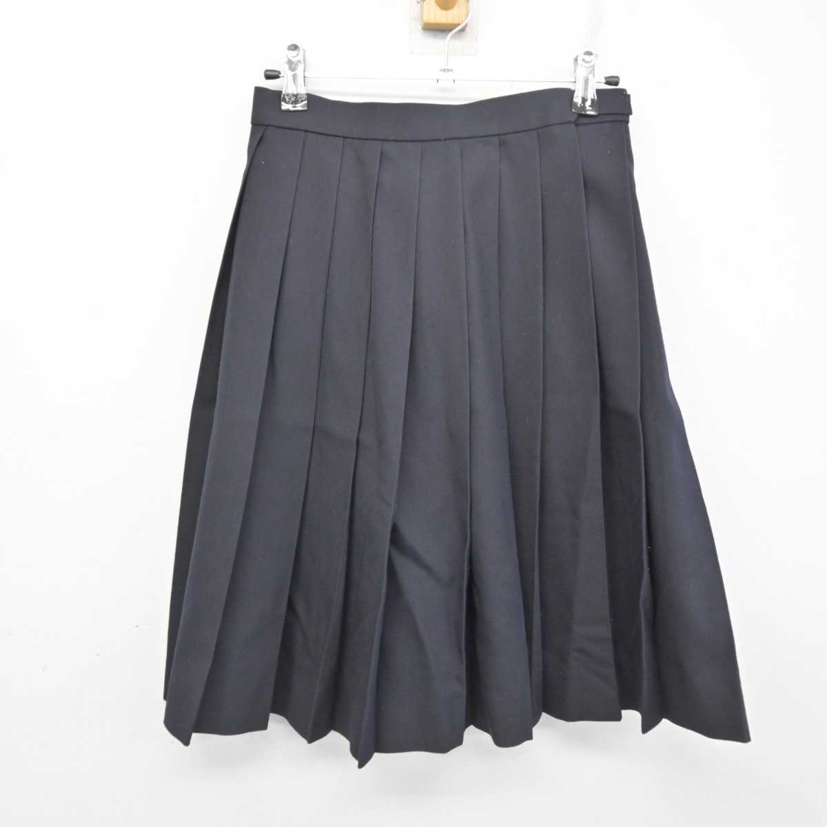 【中古】大阪府 梅花中学校 女子制服 2点 (ブラウス・スカート) sf078170