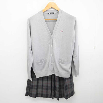 【中古】大阪府 梅花高等学校 女子制服 2点 (ニット・スカート) sf078173