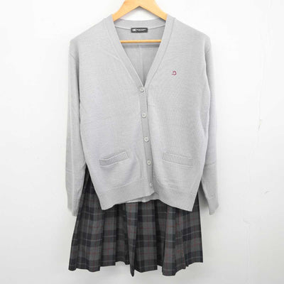 【中古】大阪府 梅花高等学校 女子制服 2点 (ニット・スカート) sf078174