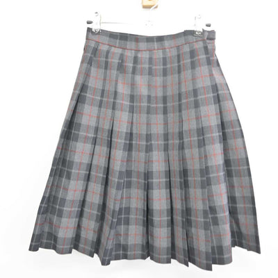 【中古】大阪府 梅花高等学校 女子制服 2点 (ニット・スカート) sf078174