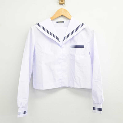 【中古】静岡県 笠井中学校 女子制服 2点 (セーラー服) sf078196