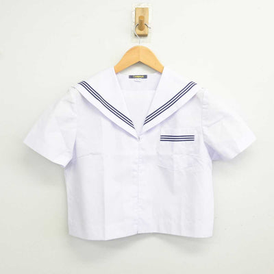 【中古】静岡県 笠井中学校 女子制服 2点 (セーラー服) sf078196