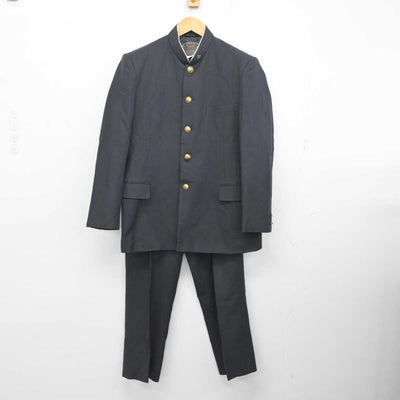 【中古】広島県 尾道東高等学校 男子制服 3点 (学ラン・ズボン) sf078201