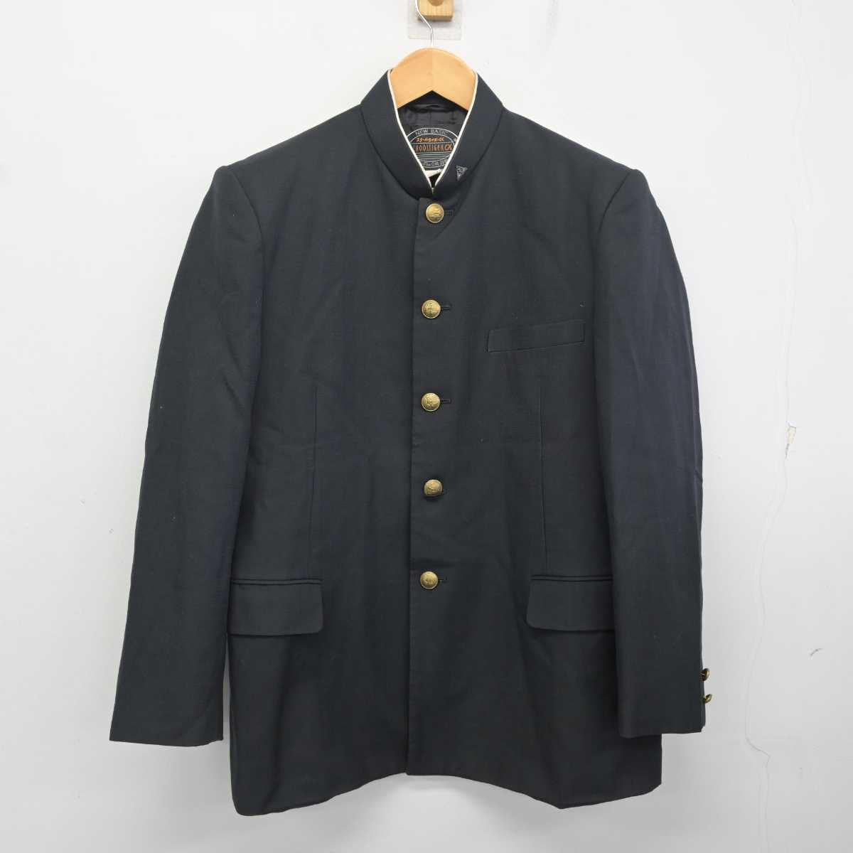 【中古】広島県 尾道東高等学校 男子制服 3点 (学ラン・ズボン) sf078201