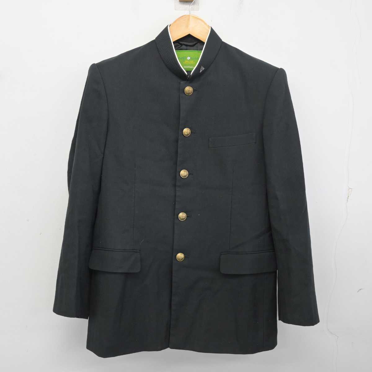 【中古】広島県 尾道東高等学校 男子制服 3点 (学ラン・ズボン) sf078202