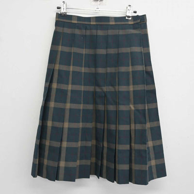 【中古】福岡県 行橋中学校 女子制服 3点 (シャツ・スカート) sf078207