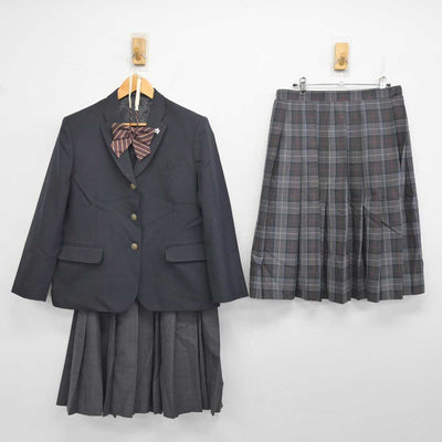 【中古】東京都 松江第五中学校 女子制服 5点 (ブレザー・スカート) sf078222