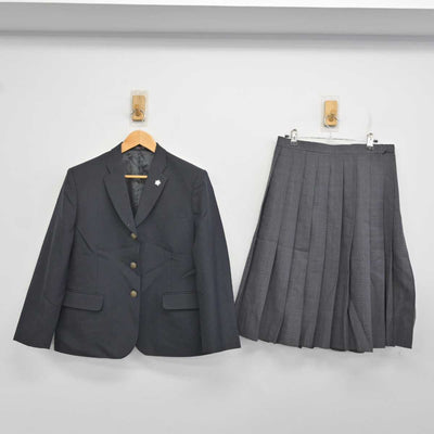 【中古】東京都 松江第五中学校 女子制服 5点 (ブレザー・スカート) sf078222