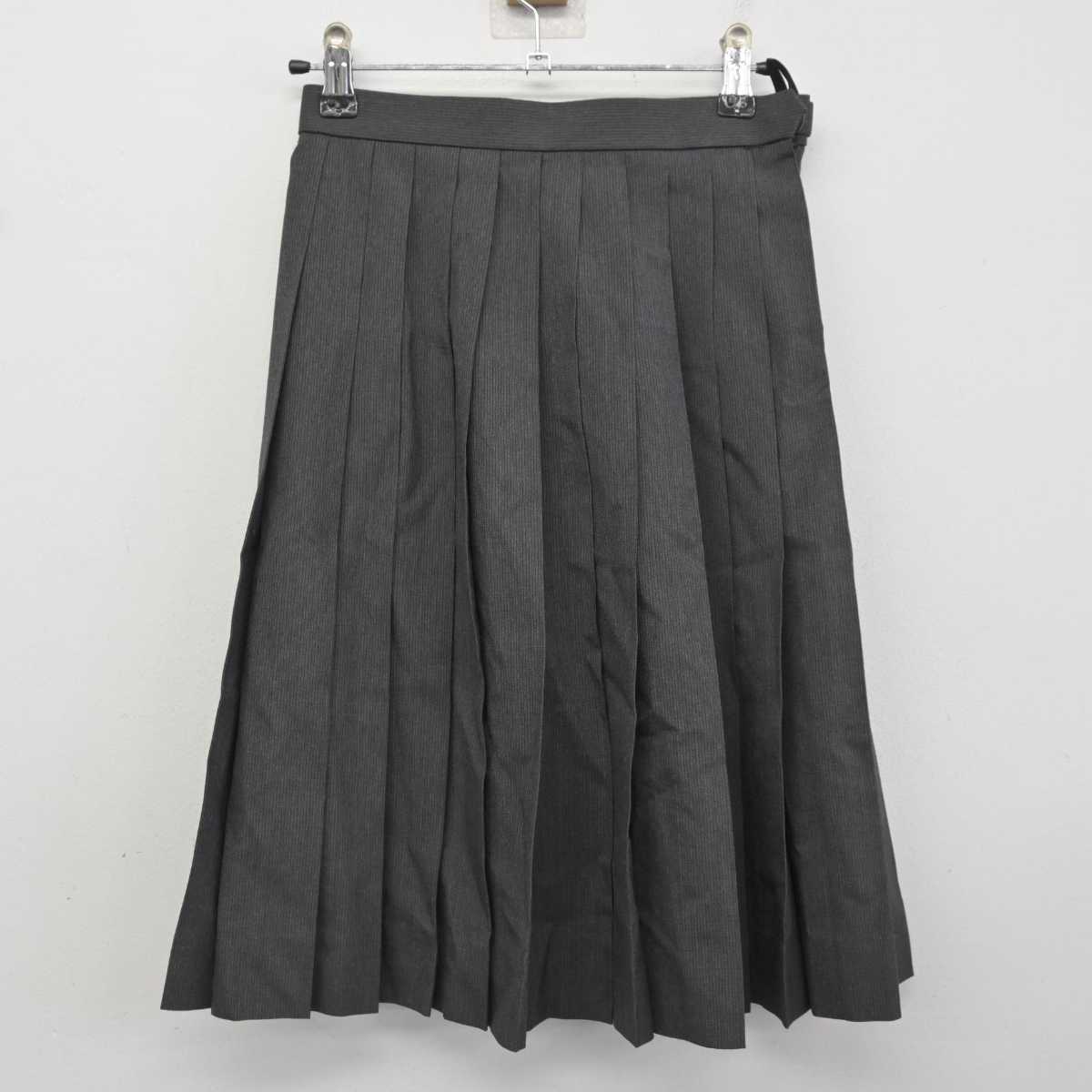 【中古】大阪府 大阪産業大学附属高等学校 女子制服 5点 (ブレザー・シャツ・スカート) sf078227