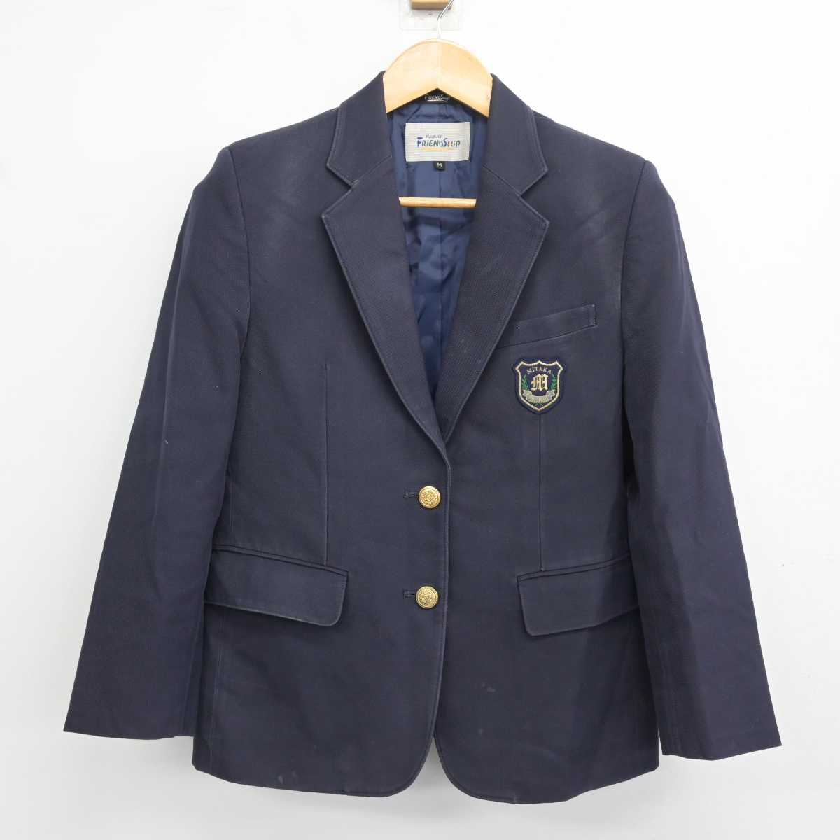 【中古】東京都 三鷹市立第一中学校 女子制服 3点 (ブレザー・スカート) sf078228