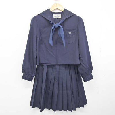 【中古】兵庫県 小野高等学校 女子制服 3点 (セーラー服・スカート) sf078233